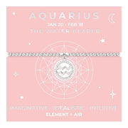 Life Charms Zodiac Bracelet - Aquarius - Something Different Gift Shop