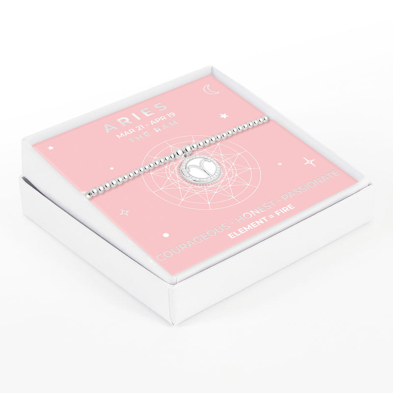 Life Charms Zodiac Bracelet - Aries - Something Different Gift Shop