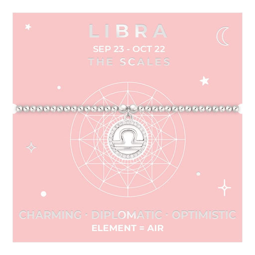 Life Charms Zodiac Bracelet - Libra - Something Different Gift Shop