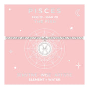 Life Charms Zodiac Bracelet - Pisces - Something Different Gift Shop