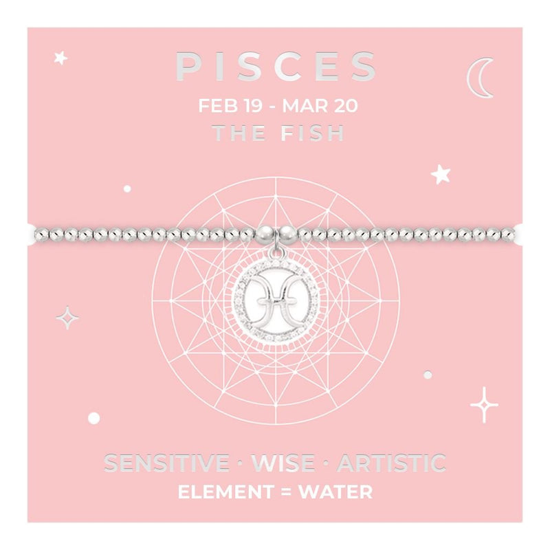 Life Charms Zodiac Bracelet - Pisces - Something Different Gift Shop