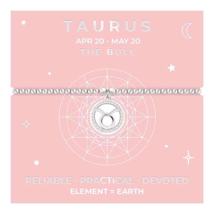 Life Charms Zodiac Bracelet - Taurus - Something Different Gift Shop