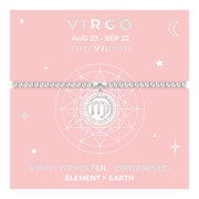 Life Charms Zodiac Bracelet - Virgo - Something Different Gift Shop