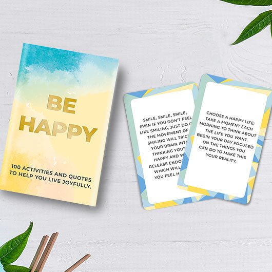 Lifestyle Cards - Be Happy - Something Different Gift Shop