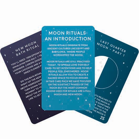 Lifestyle Cards - Moon Rituals - Something Different Gift Shop
