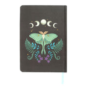 Luna Moth A5 Notebook - Something Different Gift Shop