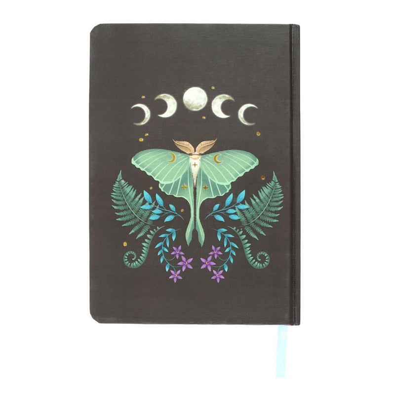 Luna Moth A5 Notebook - Something Different Gift Shop