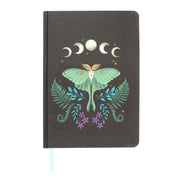 Luna Moth A5 Notebook - Something Different Gift Shop