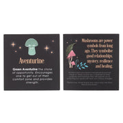 Magical Aventurine Crystal Mushroom - Something Different Gift Shop