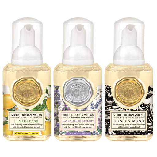 Michel Design Works - Classic Collection Mini Foaming Hand Soap Set - Something Different Gift Shop