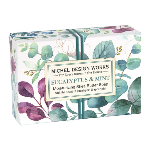 Michel Design Works - Eucalyptus & Mint Boxed Soap - Something Different Gift Shop