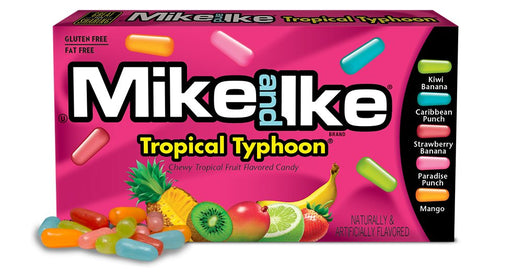 Mike & Ike Tropical Typhoon 141g Theatre Box - Something Different Gift Shop