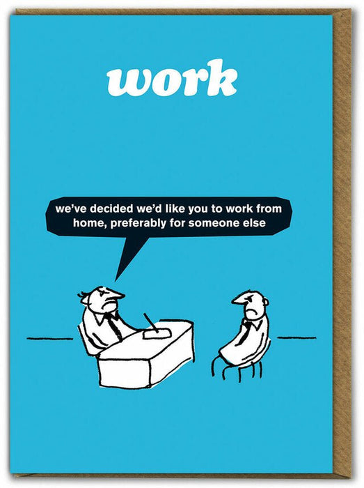 Modern Toss - Work From Home - Something Different Gift Shop