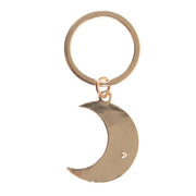 Moon Phase Crescent Enamel Keyring - Something Different Gift Shop