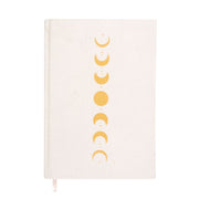 Moon Phase Velvet A5 Notebook - Something Different Gift Shop