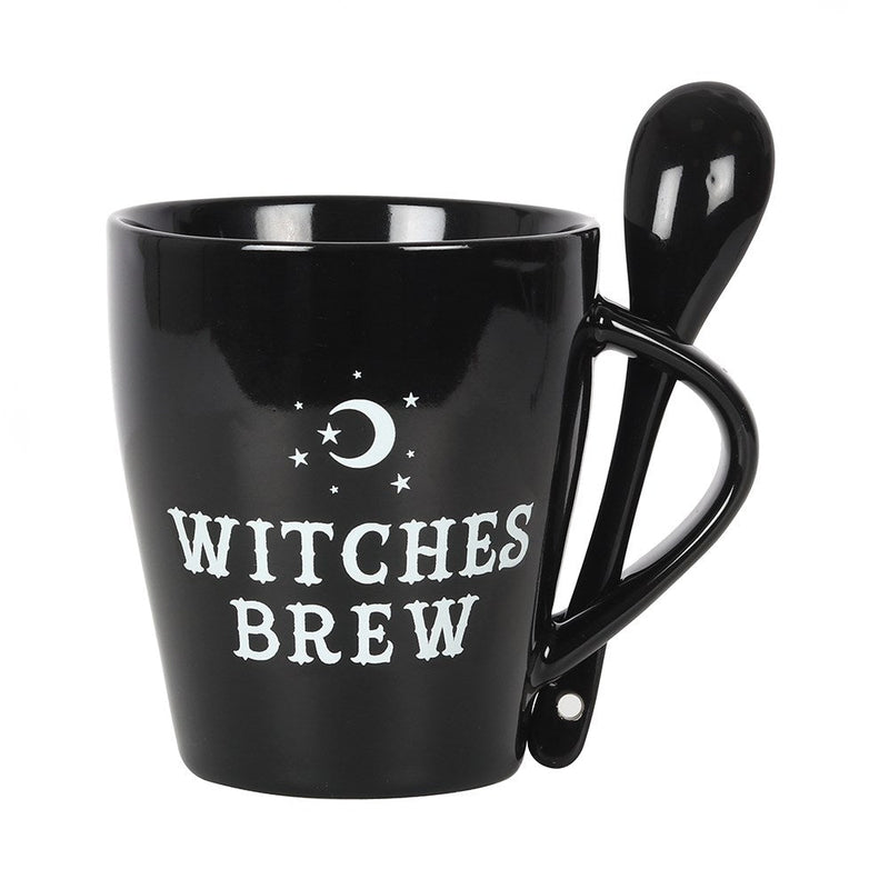 Mug and Spoon Set - Witches Brew - Something Different Gift Shop