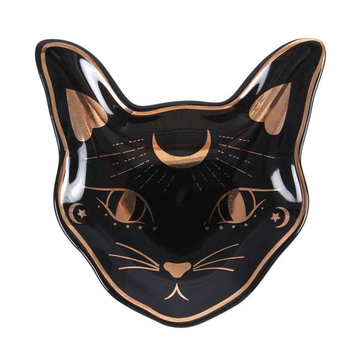 Mystic Mog Cat Face Trinket Dish - Something Different Gift Shop