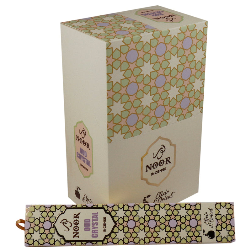 Noor Incense Sticks - Oud Crystal 15g - Something Different Gift Shop