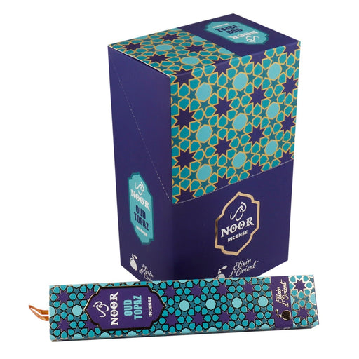 Noor Incense Sticks - Oud Topaz 15g - Something Different Gift Shop