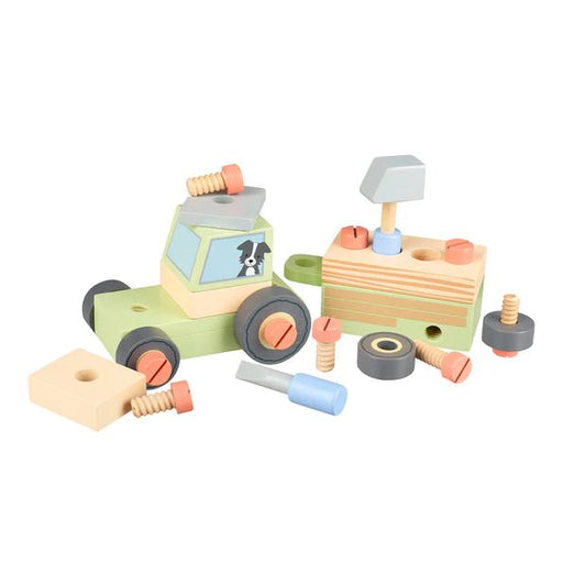 Orange Tree Toys - Buildable Tractor - Something Different Gift Shop