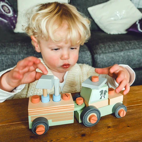 Orange Tree Toys - Buildable Tractor - Something Different Gift Shop