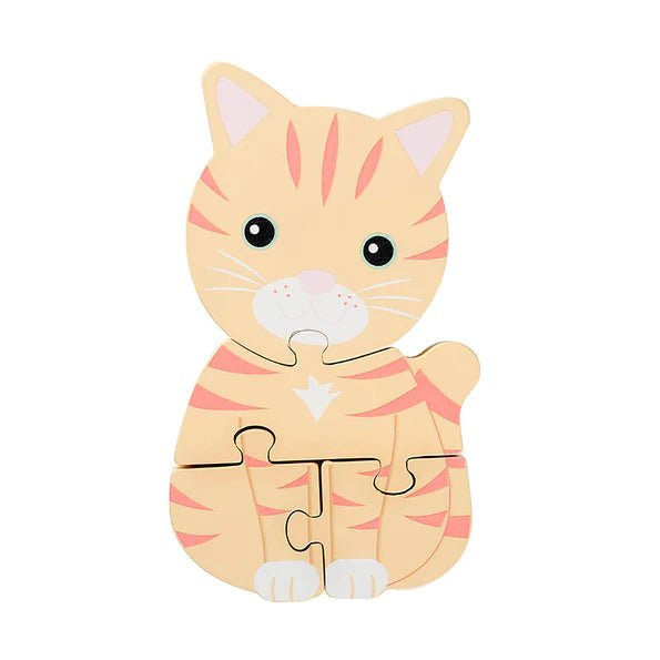 Orange Tree Toys - Cat Wooden Puzzle - Something Different Gift Shop