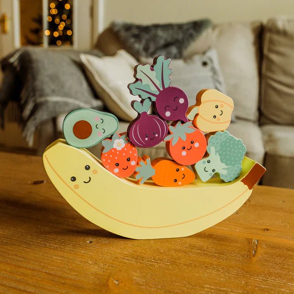 Orange Tree Toys - Happy Veggies & Friends Balancing Game - Something Different Gift Shop