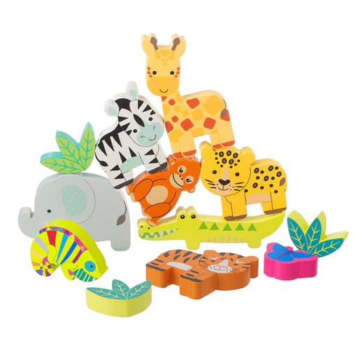 Orange Tree Toys - Stacking Jungle Animals - Something Different Gift Shop