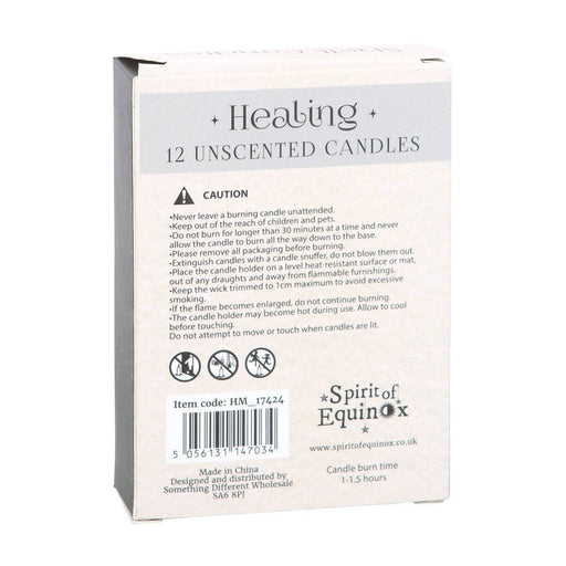 Pack of 12 Healing Spell Candles - Something Different Gift Shop