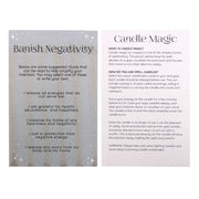 Pack of 12 Negativity Spell Candles - Something Different Gift Shop