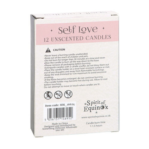 Pack of 12 Self Love Spell Candles - Something Different Gift Shop