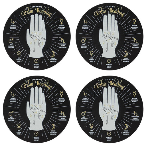 Palm Reading Coaster Set - Something Different Gift Shop