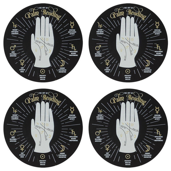 Palm Reading Coaster Set - Something Different Gift Shop