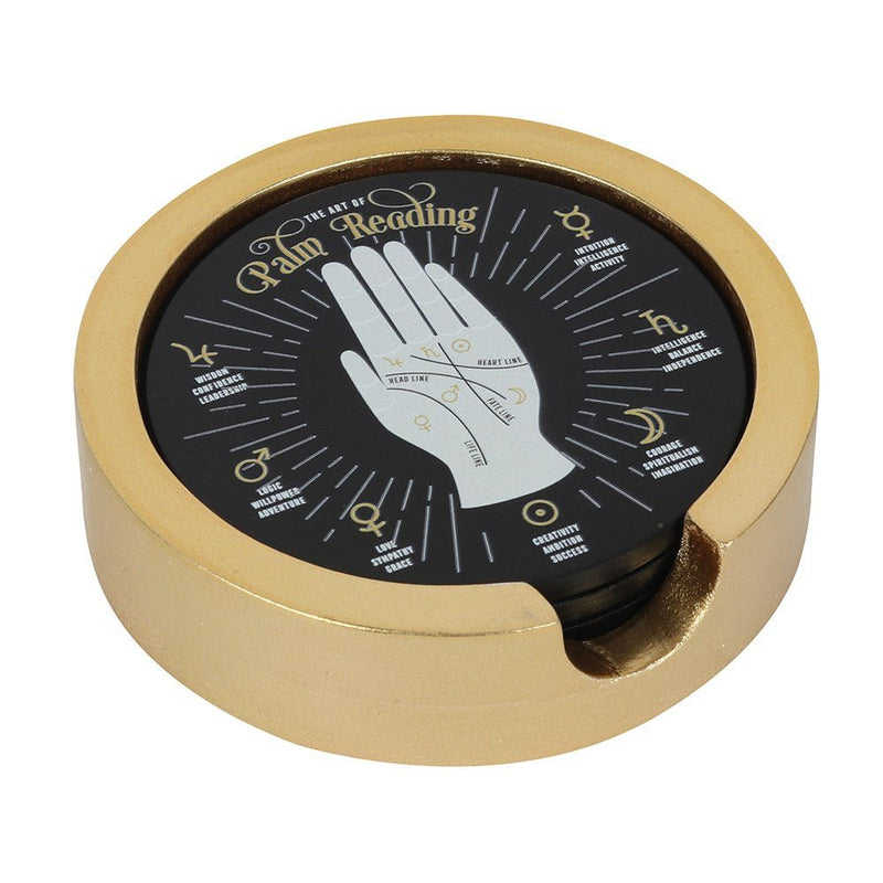 Palm Reading Coaster Set - Something Different Gift Shop