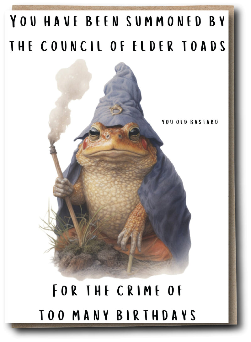 Party Parade - Elder Toads - Something Different Gift Shop