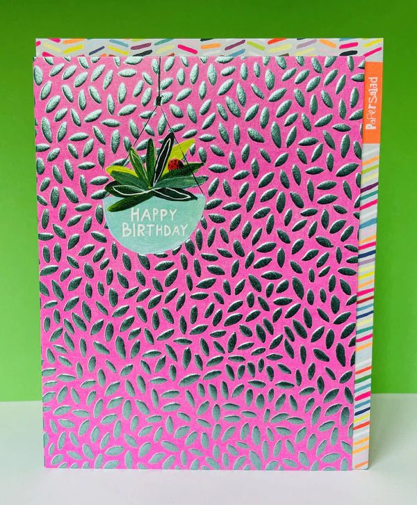 Pixie - Happy Birthday Hanging Basket - Something Different Gift Shop