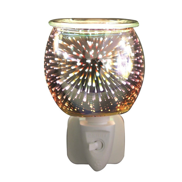Plug In Wax Warmer - 3D Glass Burst - Something Different Gift Shop
