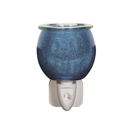 Plug In Wax Warmer - Blue Sparkle - Something Different Gift Shop