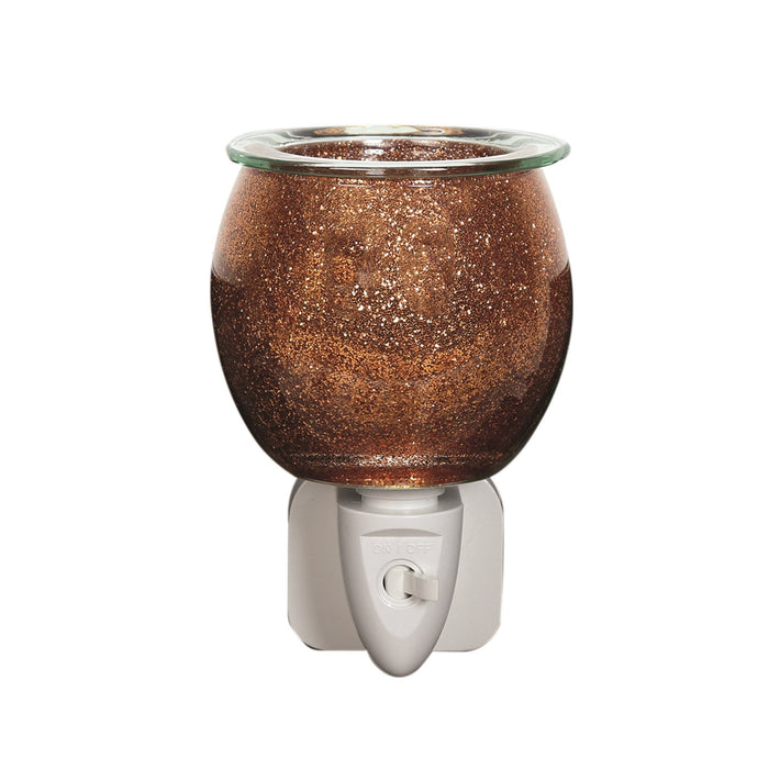 Plug In Wax Warmer - Copper Sparkle - Something Different Gift Shop