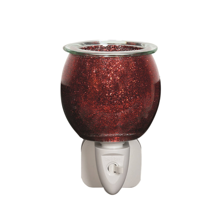 Plug In Wax Warmer - Red Sparkle - Something Different Gift Shop