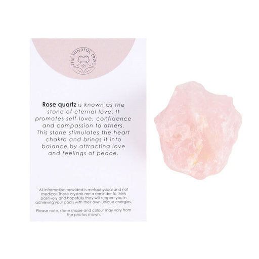 Rose Quartz Healing Rough Crystal - Something Different Gift Shop