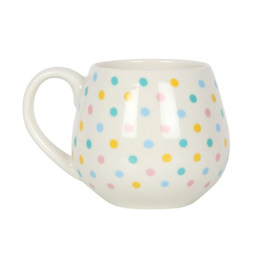 Rounded Ceramic Mug - Spotted - Something Different Gift Shop