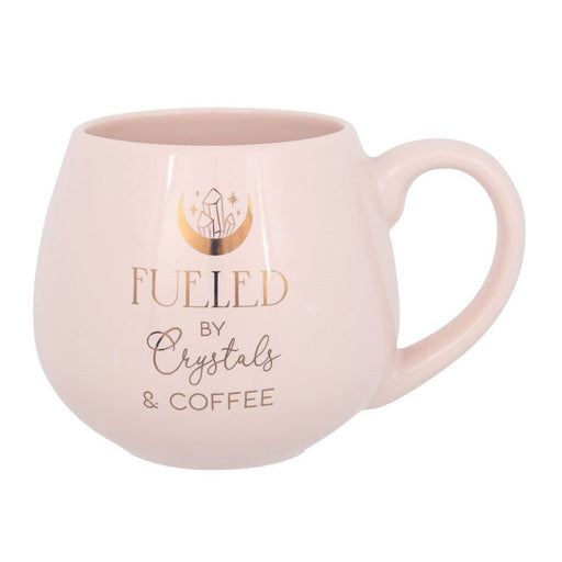 Rounded Mug - Crystals & Coffee - Something Different Gift Shop
