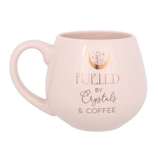Rounded Mug - Crystals & Coffee - Something Different Gift Shop