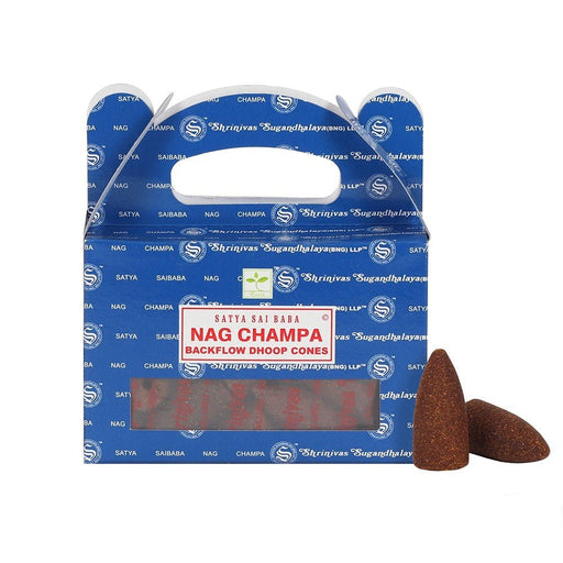 Satya Backflow Dhoop Cones - Nag Champa - Something Different Gift Shop