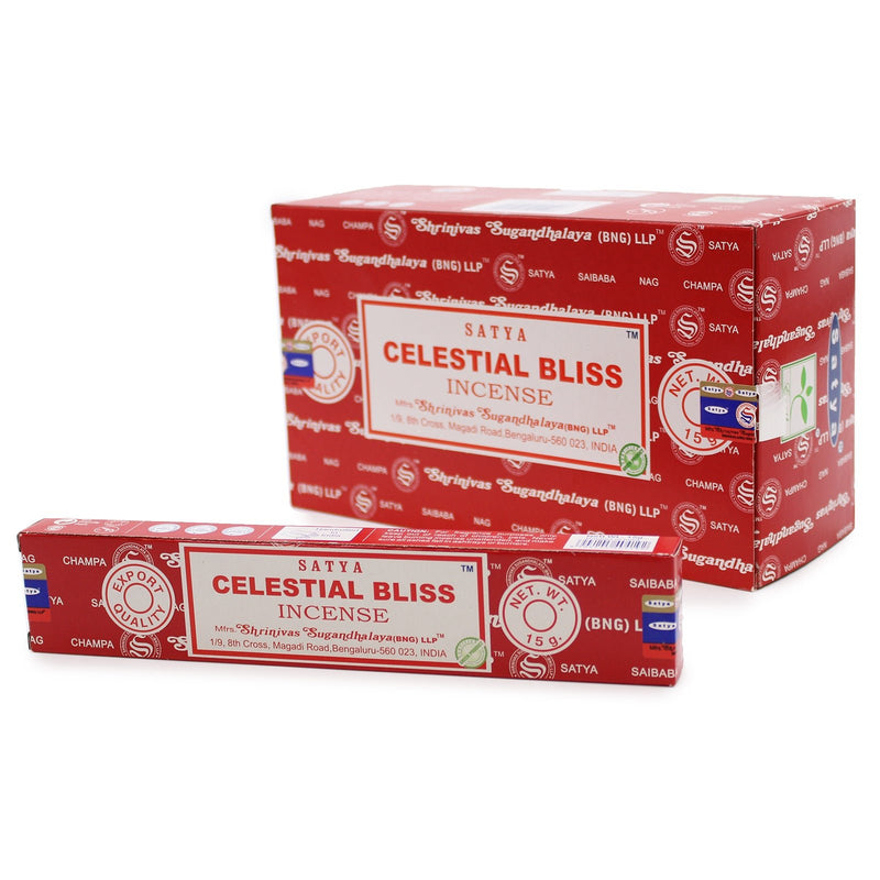 Satya Celestial Bliss Incense Sticks 15g - Something Different Gift Shop