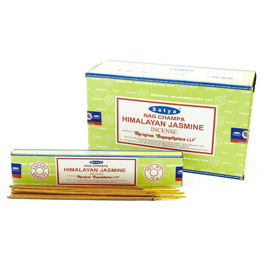 Satya Himalayan Jasmine Incense Sticks 15g - Something Different Gift Shop