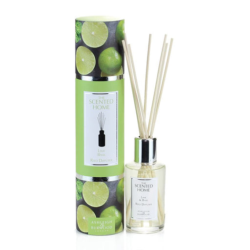 Scented Home Reed Diffuser 150ml - Lime & Basil - Something Different Gift Shop