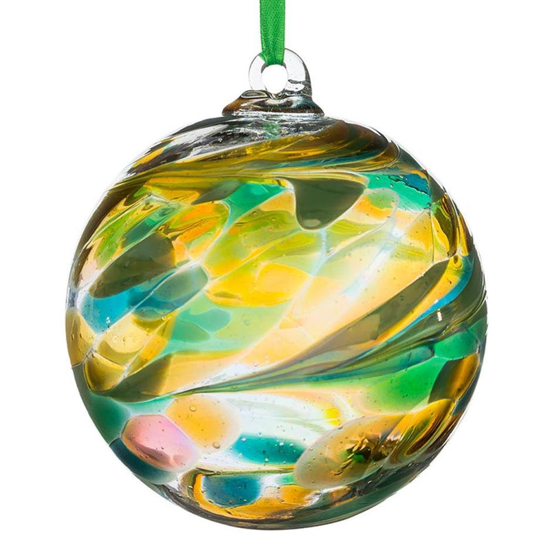 Sienna Glass Birthstone Ball - August