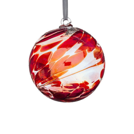 Sienna Glass Birthstone Ball - July - Something Different Gift Shop